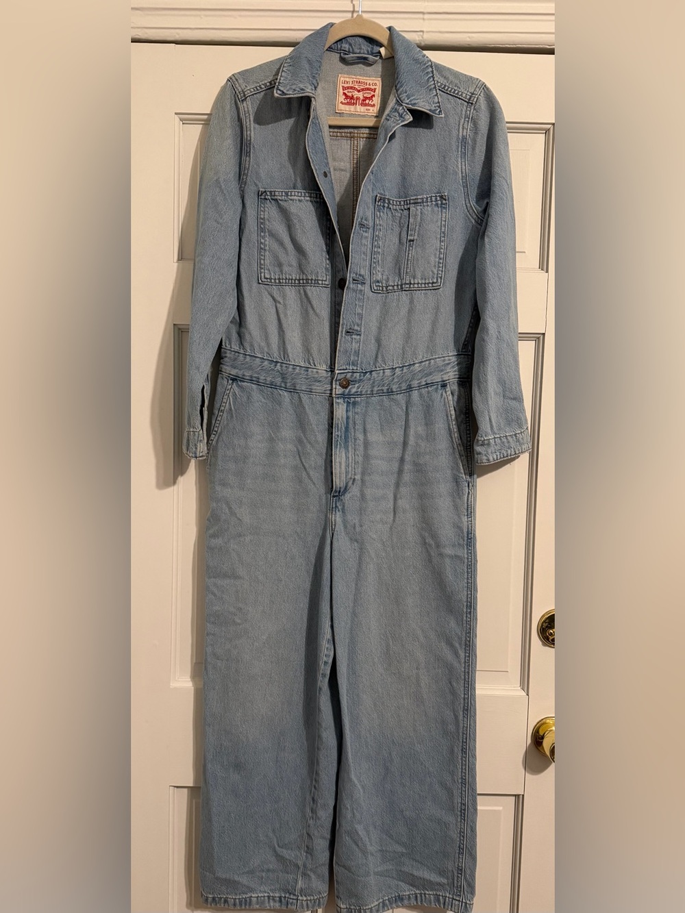 Levi's Light Blue Denim Coveralls